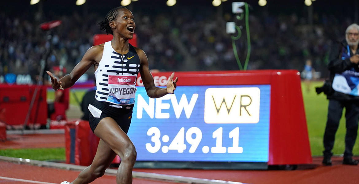 Kipyegon Breaks World 1500M Record In Florence, Italy | Mwakilishi.com